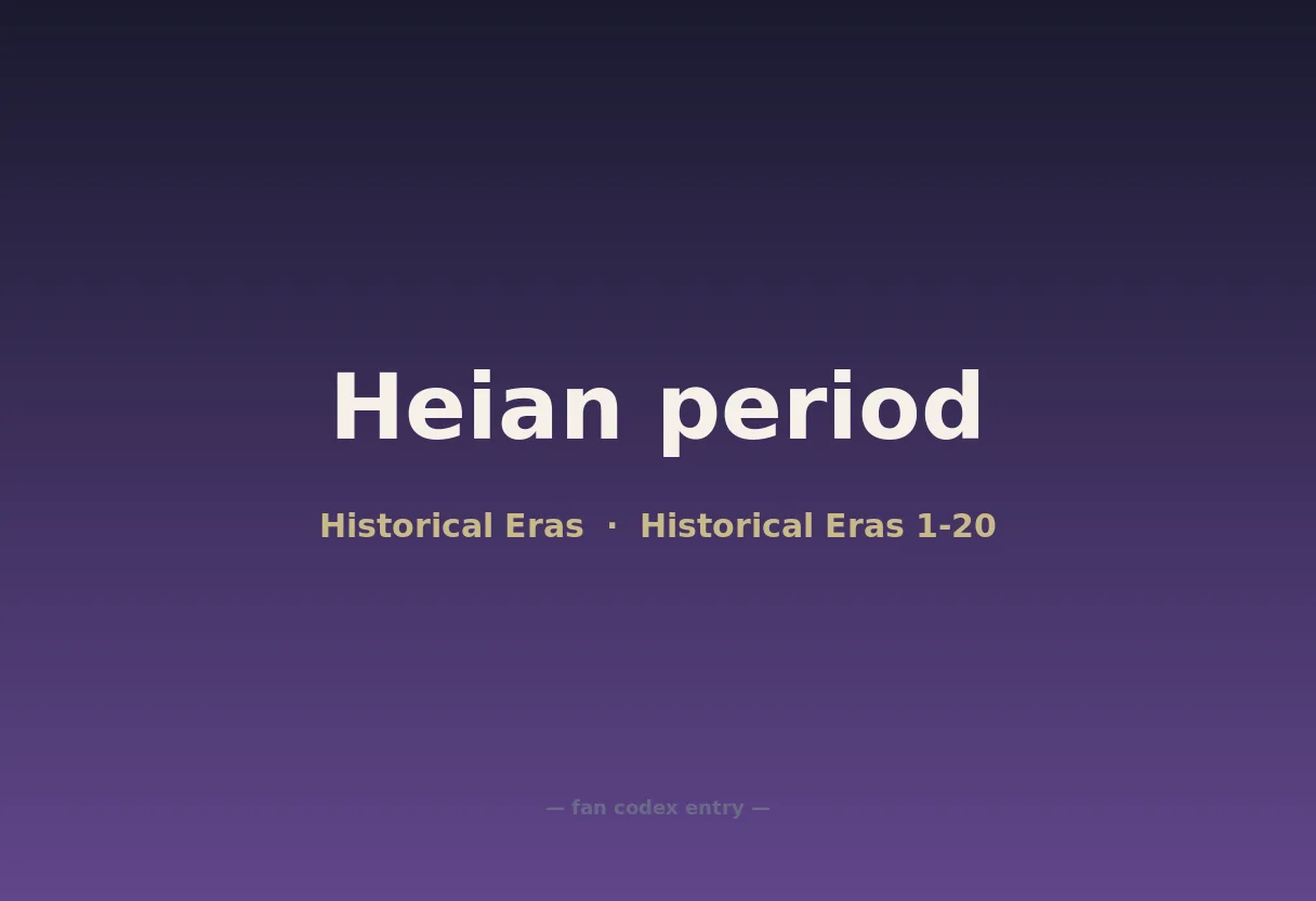 Heian period