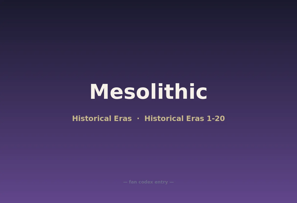 Mesolithic