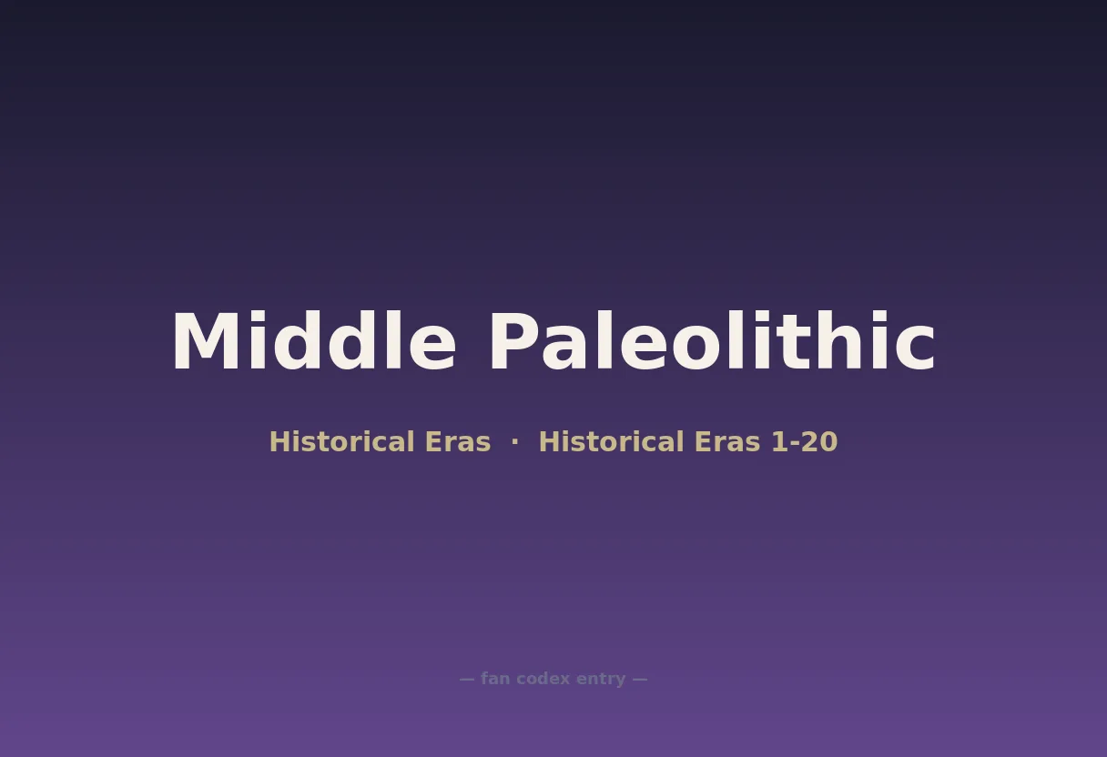 Middle Paleolithic
